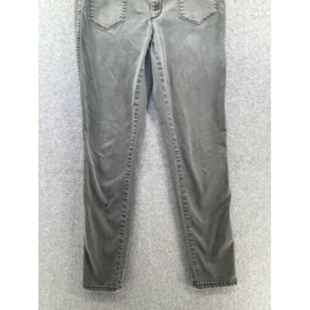 Club Monaco Women's Gray Denim Jeans Size 10 Cotton Blend Slim - Picture 12 of 12